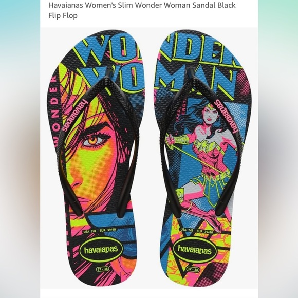 HAVIANAS  Wonder woman size 11 - Picture 1 of 10